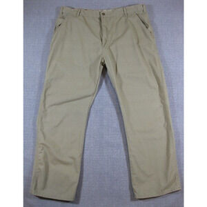 Dickies Pants Mens‎ 40 x 30 Carpenter Five Pocket Hammer Loop Tan